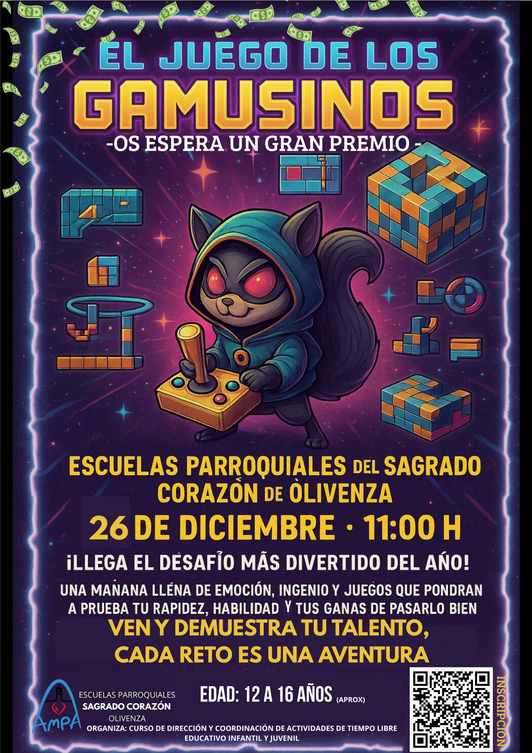 Lee más sobre el artículo Llega el Desafío de los Gamusinos! El próximo viernes 26 de diciembre ¿Estáis preparados?